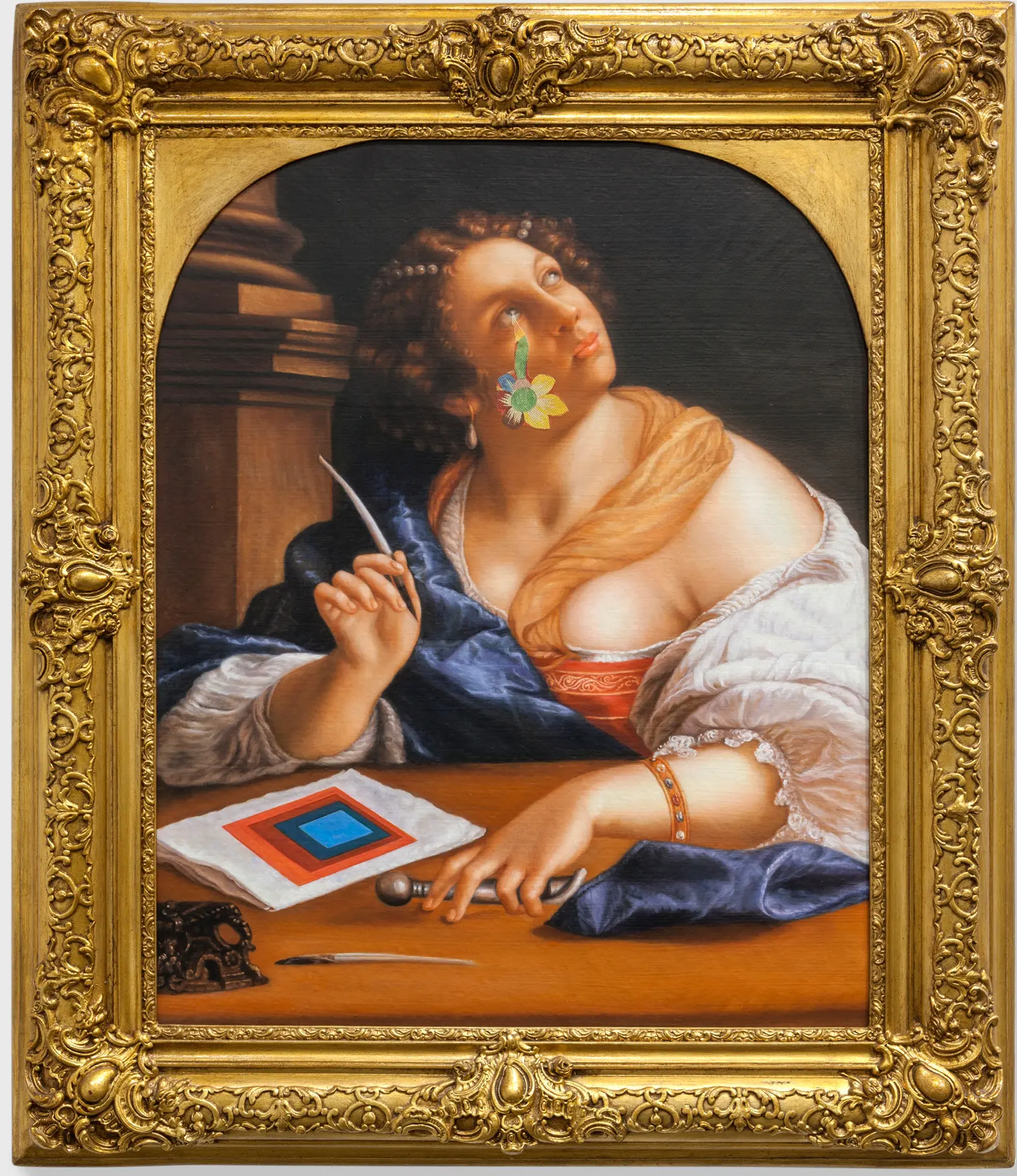 Retorica della Retorica - featuring Josef Albers & Natalia Goncharova (After Artemisia Gentileschi)